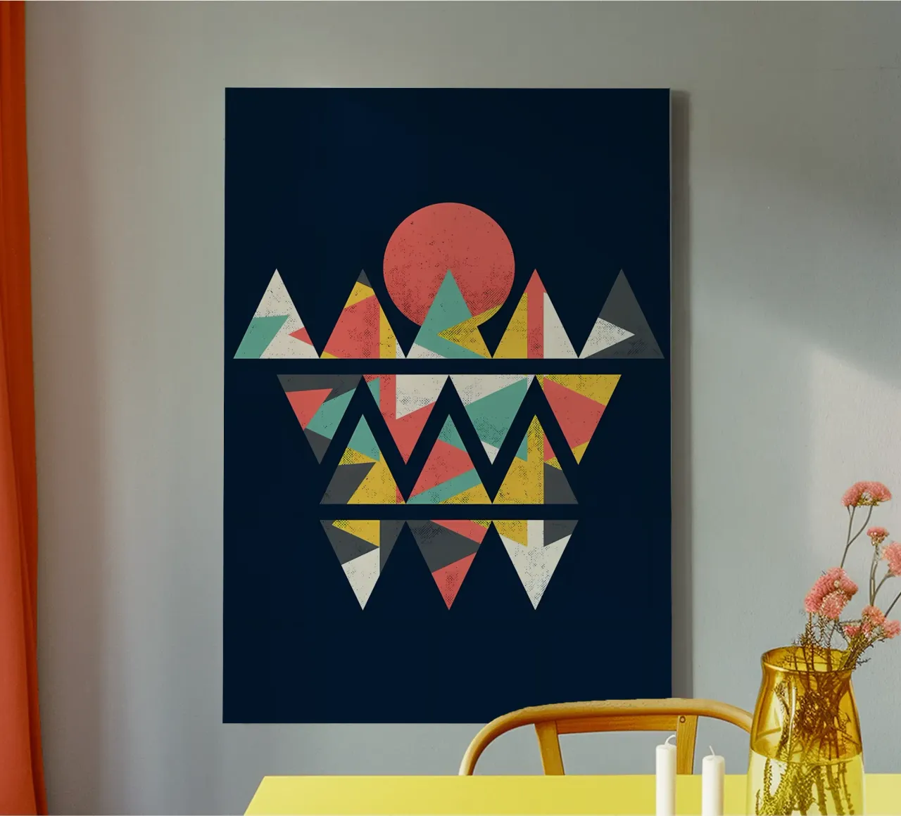 Out In The Wild canvas with Floater frame by James M Coyle