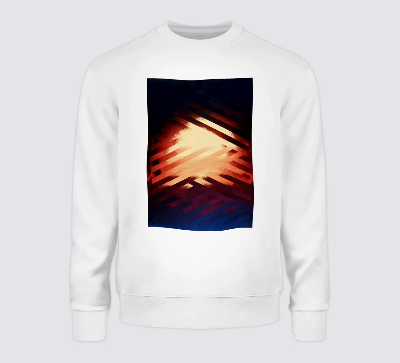 Tramonto astratto 05 felpa da James M Coyle