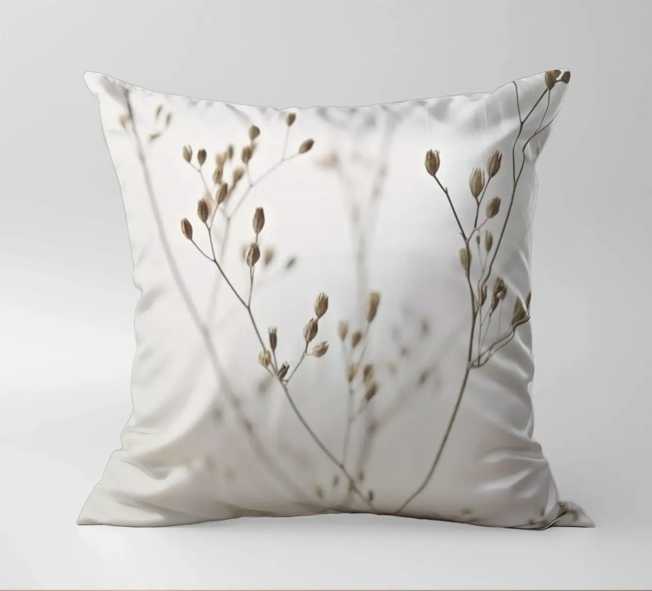 Wild Flower Natural Beige 1 coussin de Monika Strigel