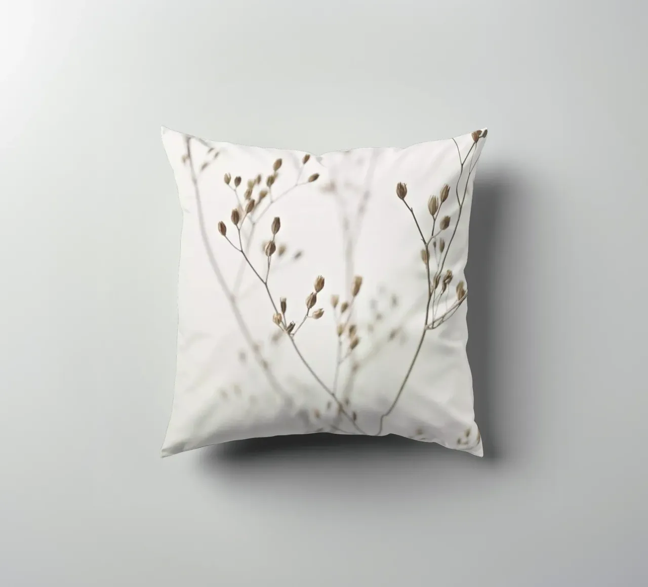Wild Flower Natural Beige 1 coussin de Monika Strigel