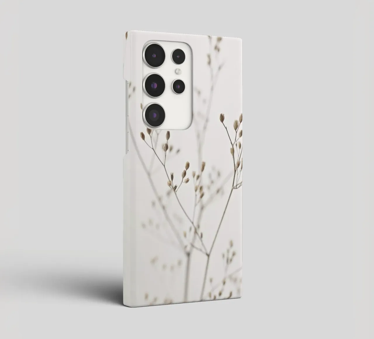 Wild Flower Natural Beige 1 coque samsung de Monika Strigel