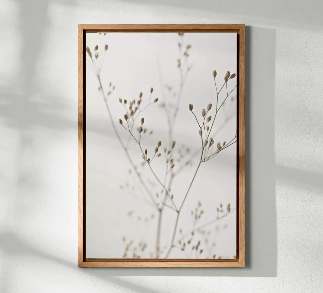 Wild Flower Natural Beige 1 toile de Monika Strigel