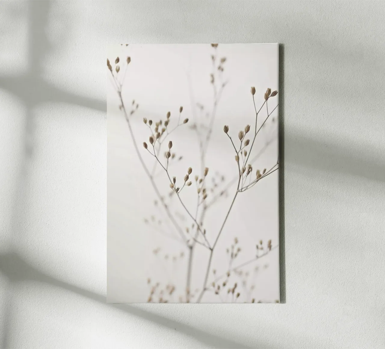 Wild Flower Natural Beige 1 toile de Monika Strigel