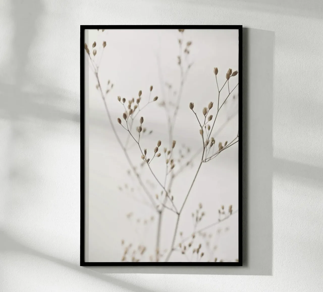 Wild Flower Natural Beige 1 poster van Monika Strigel
