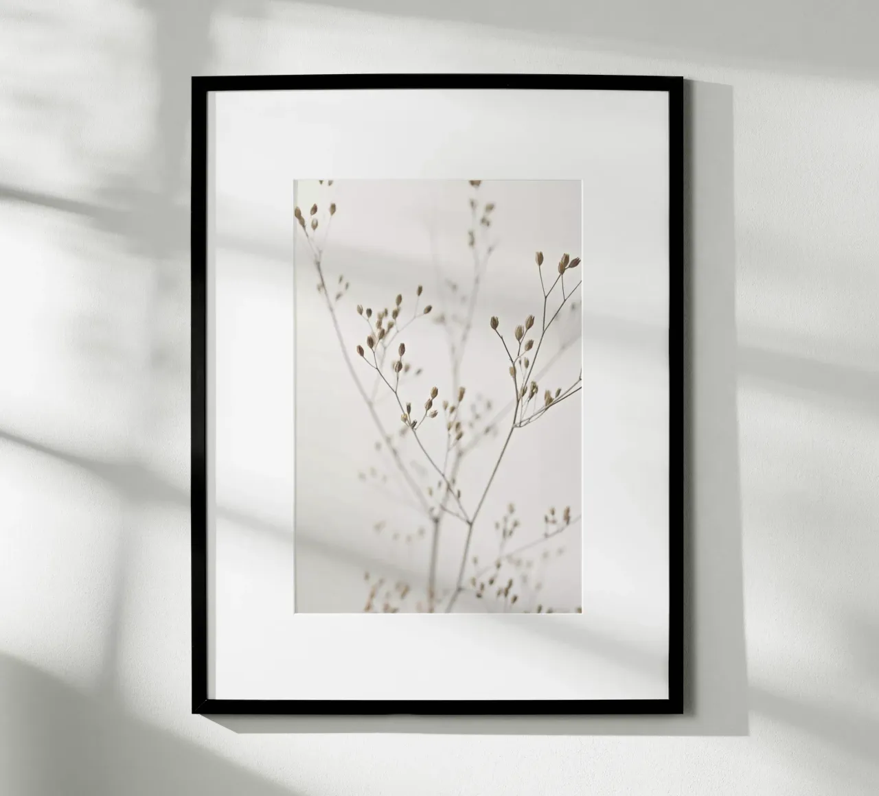 Wild Flower Natural Beige 1 poster van Monika Strigel