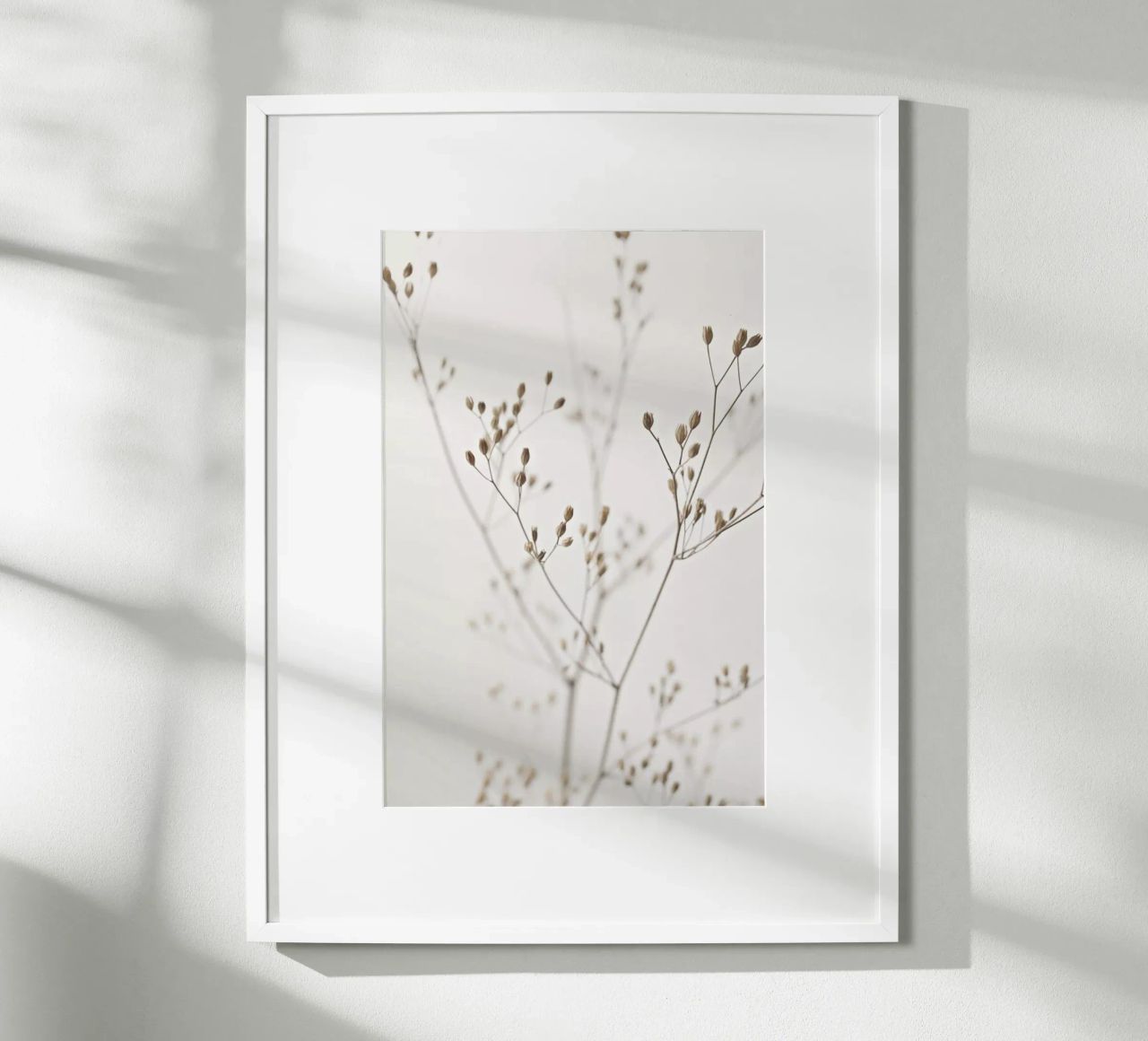 Wild Flower Natural Beige 1 poster de Monika Strigel