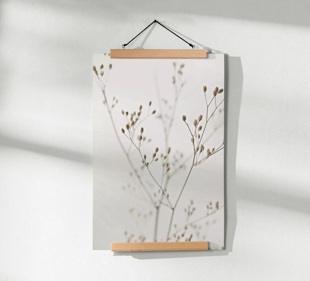 Wild Flower Natural Beige 1 poster de Monika Strigel