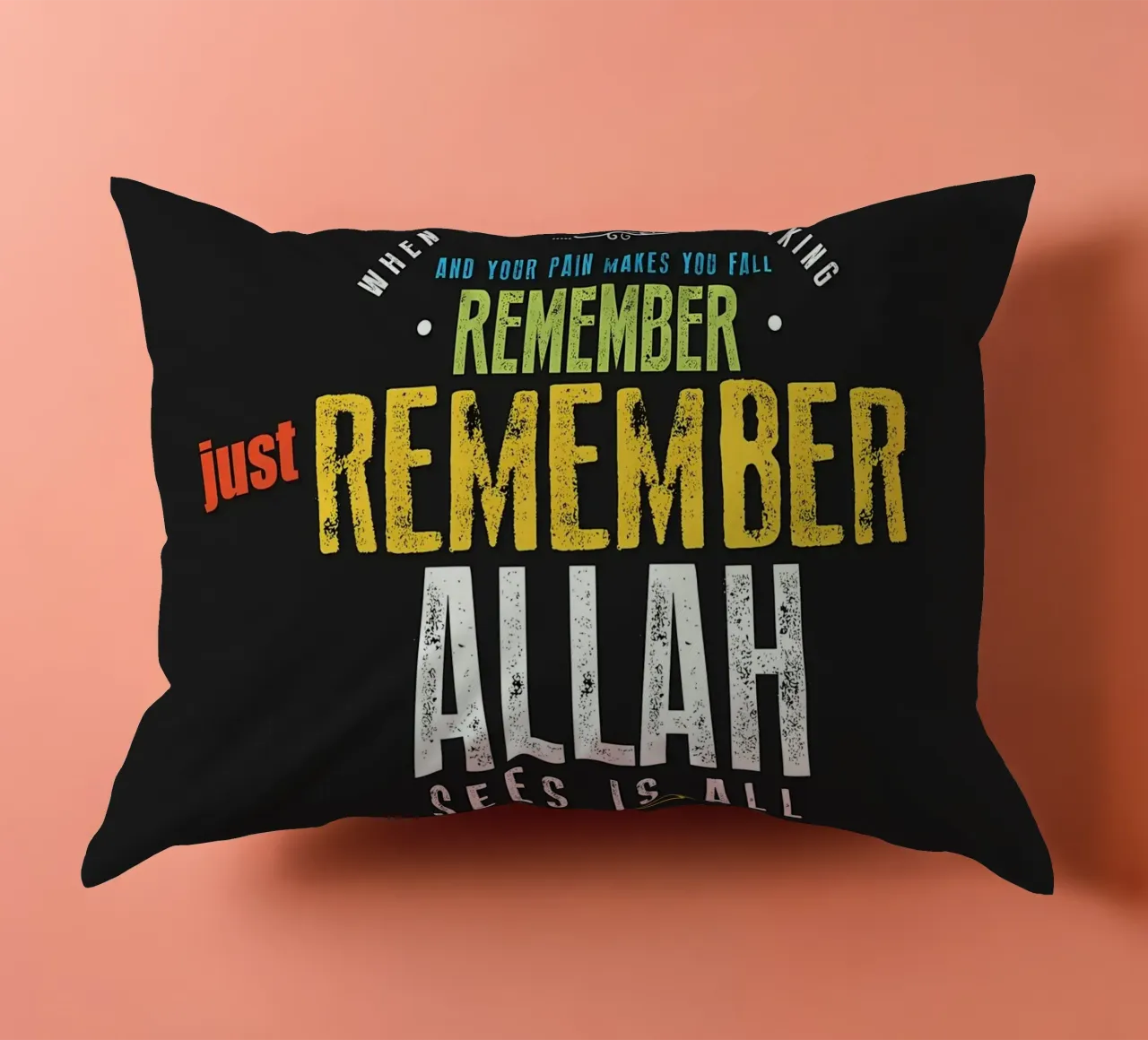 ricordati di Allah cuscino da Albert S Jacob