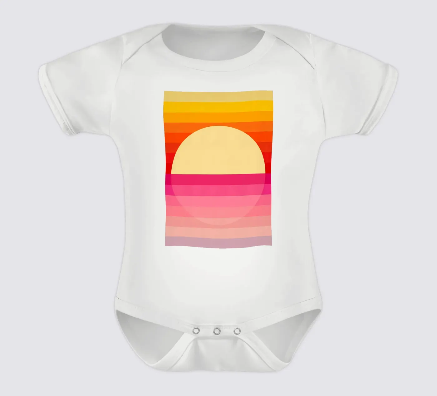 Tramonto 2 body neonato maniche corte da James M Coyle