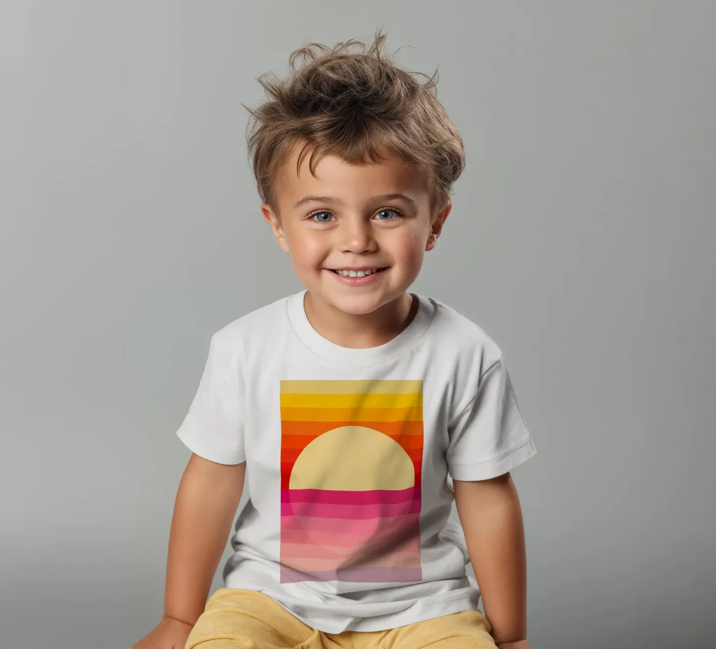 Zonsondergang 2 kinder t-shirt van James M Coyle