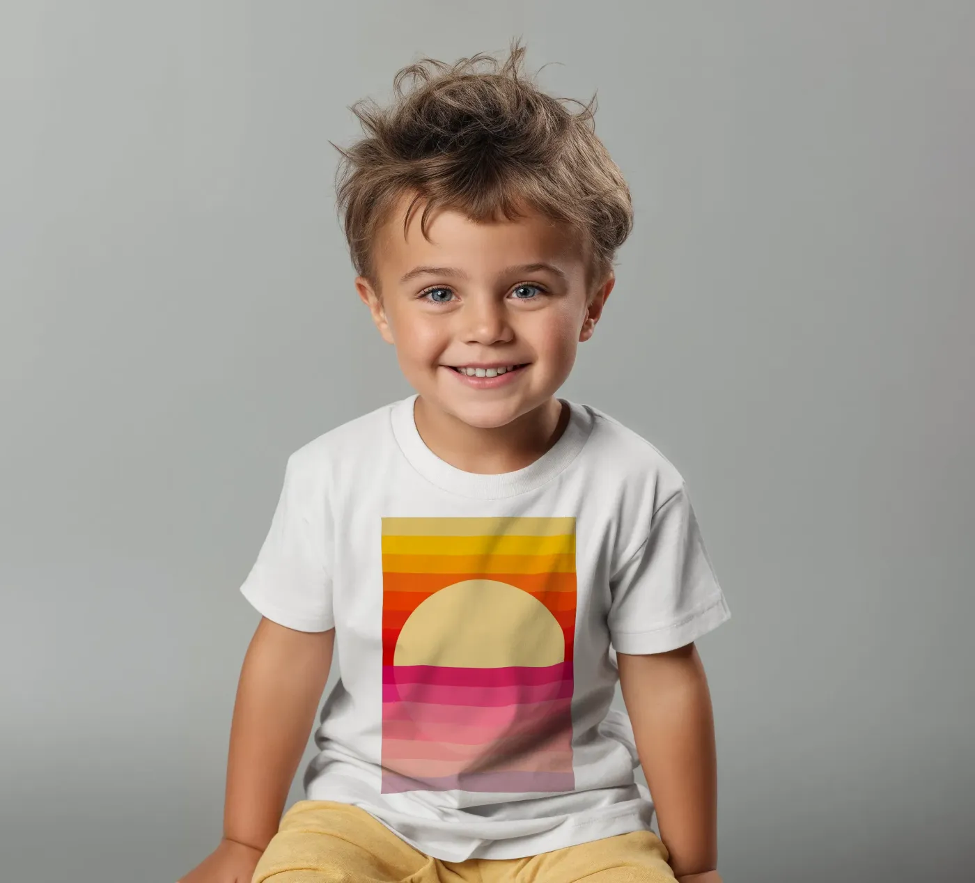 Zonsondergang 2 kinder t-shirt van James M Coyle