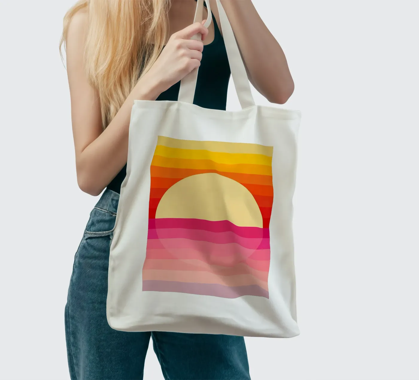 Sunset 2 tote bag by James M Coyle