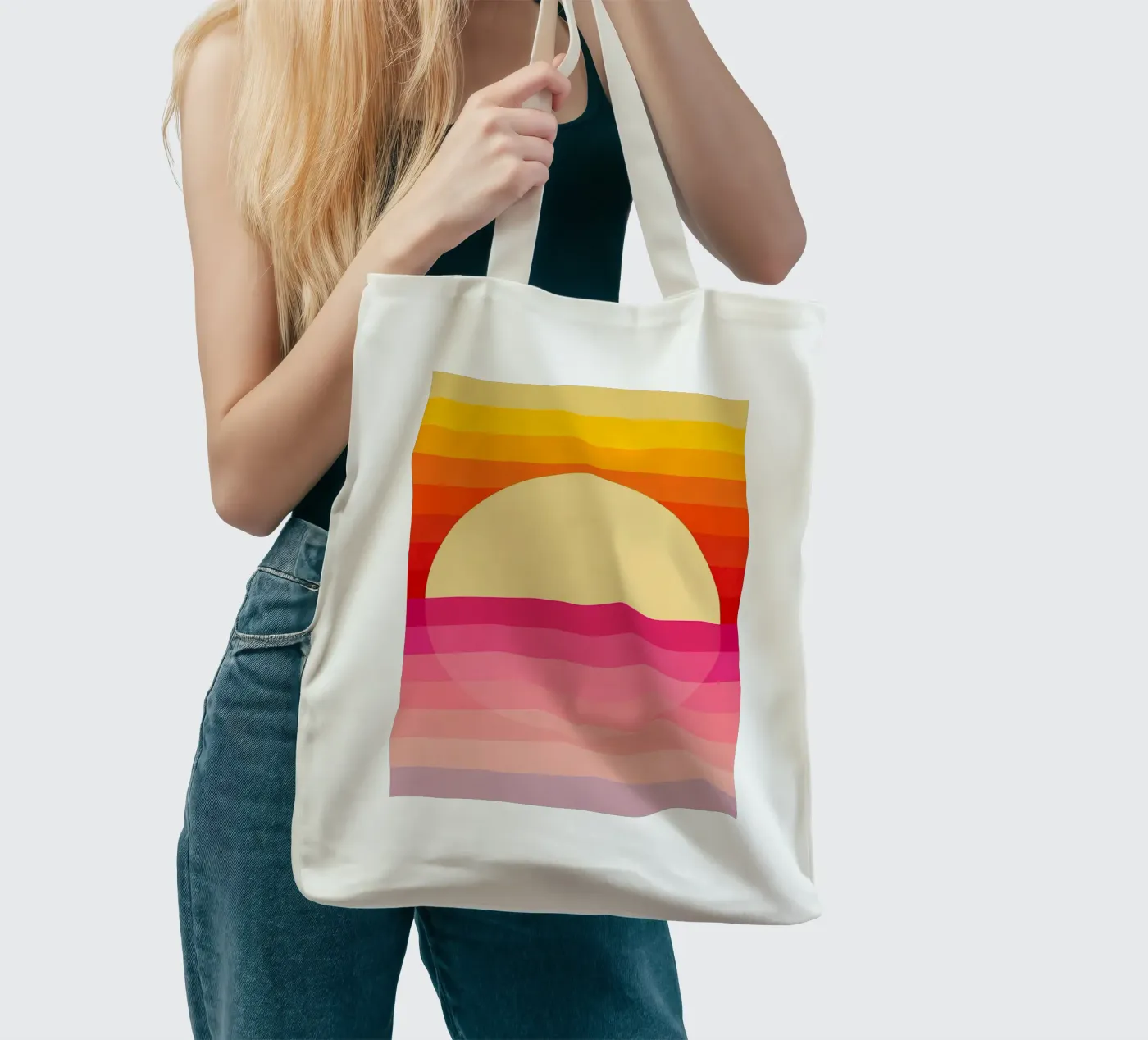 Sunset 2 tote bag by James M Coyle