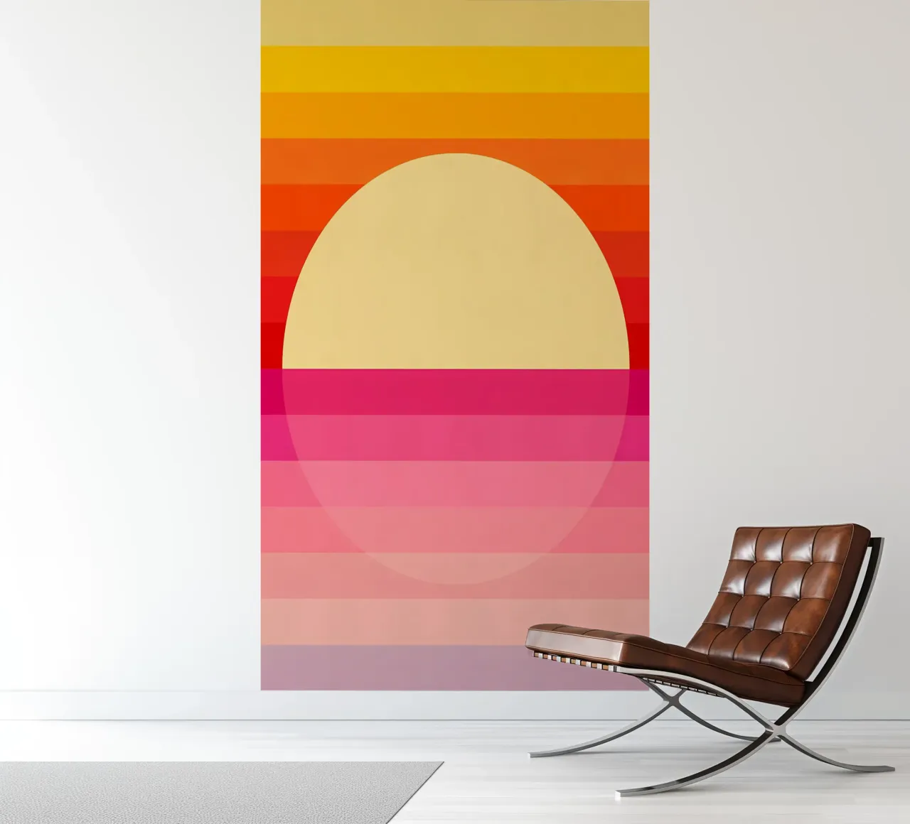 Zonsondergang 2 fotobehang van James M Coyle