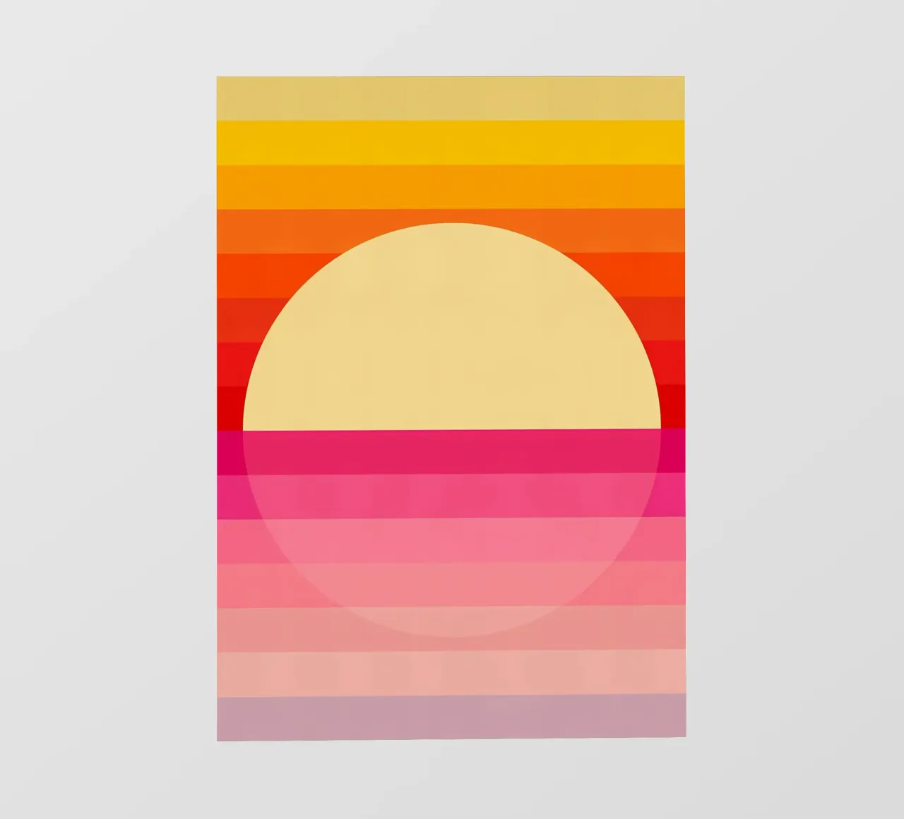 Zonsondergang 2 fotobehang van James M Coyle