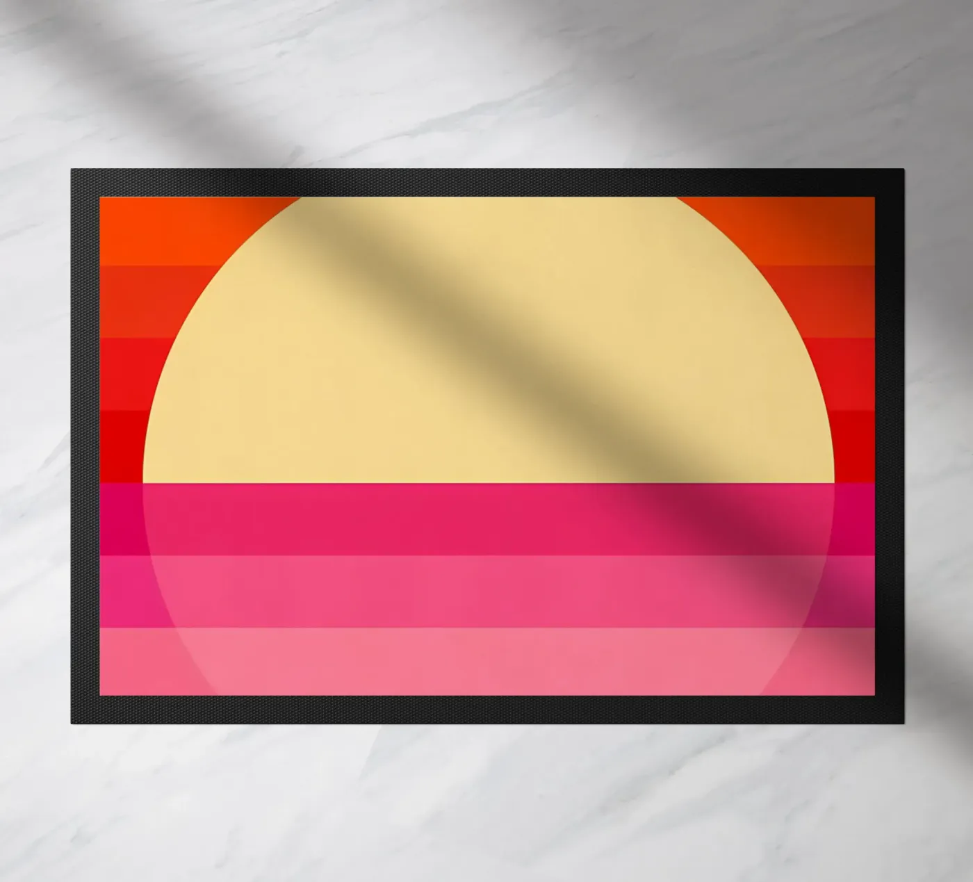 Zonsondergang 2 deurmat van James M Coyle