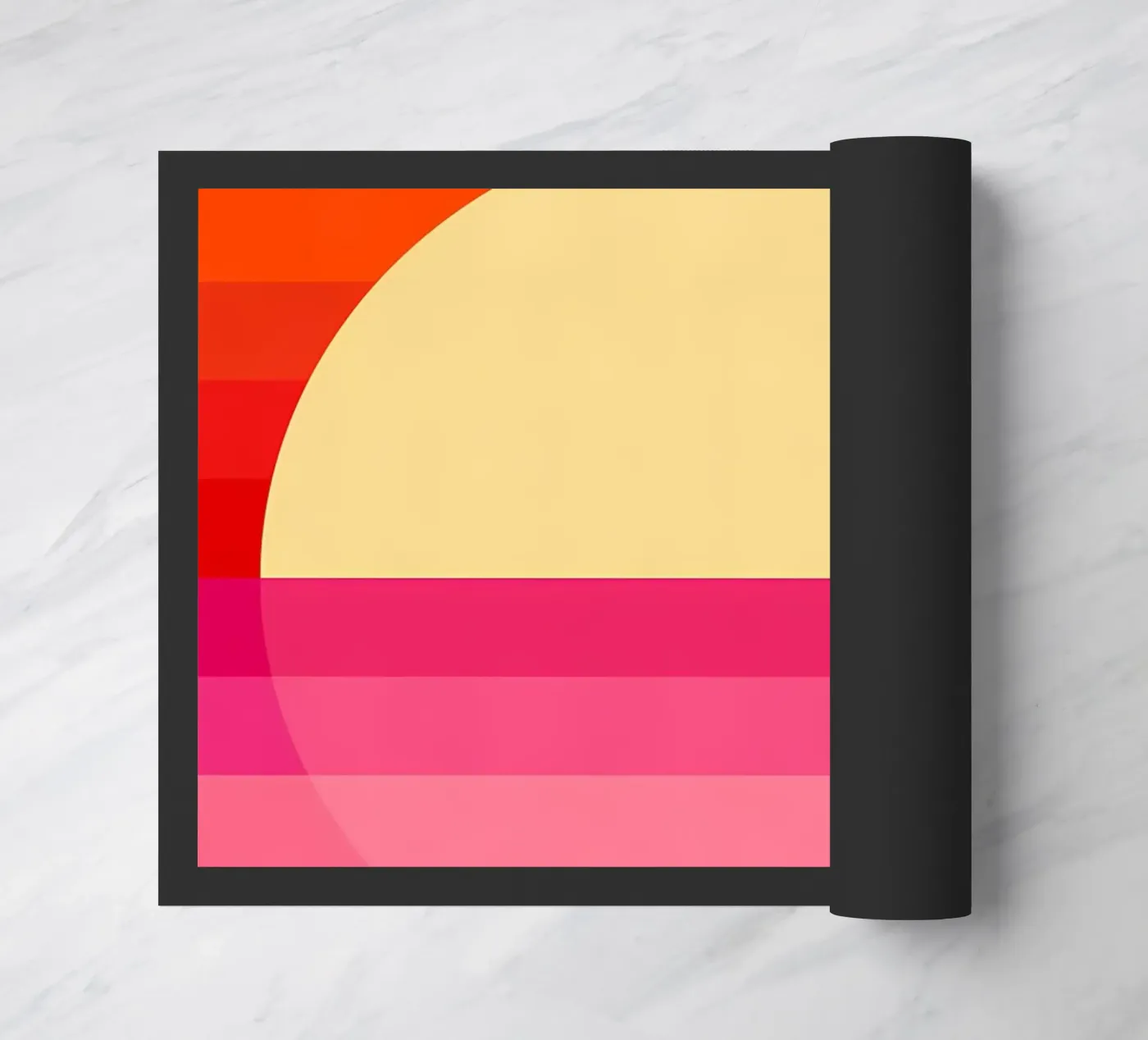 Sunset 2 deurmat van James M Coyle