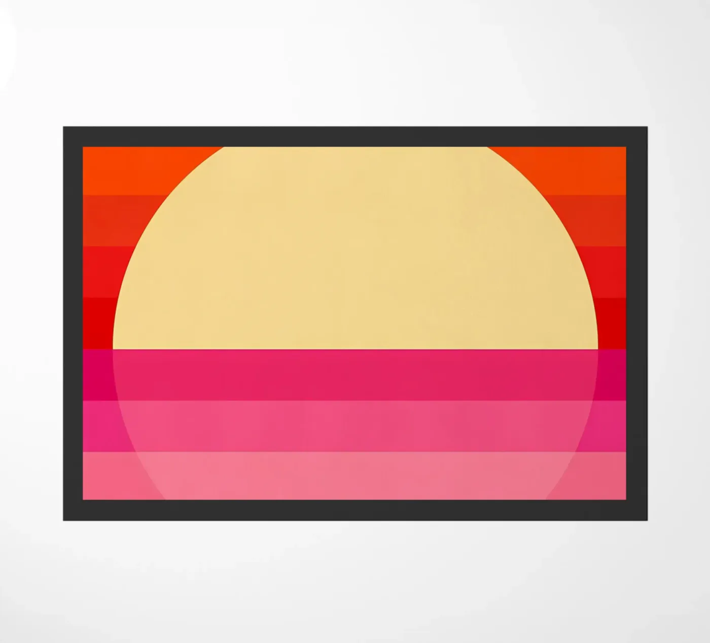 Sunset 2 deurmat van James M Coyle