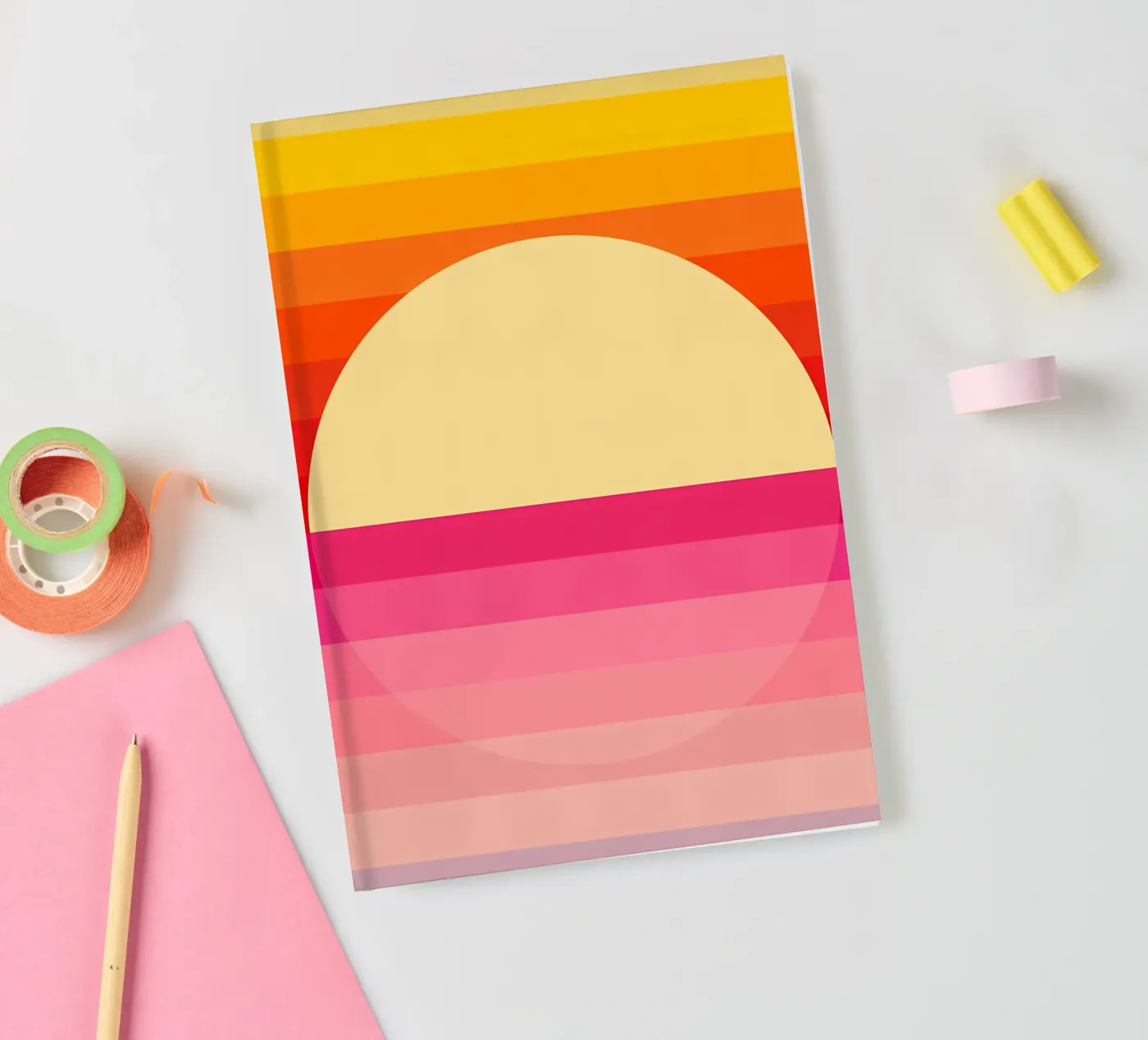 Sunset 2 notebook by James M Coyle