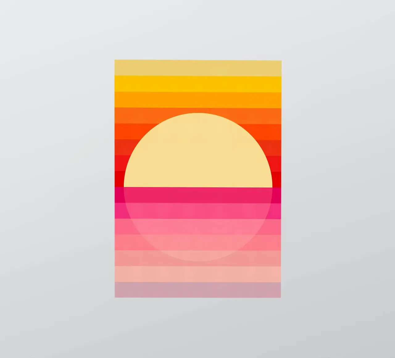 Sunset 2 sticker by James M Coyle