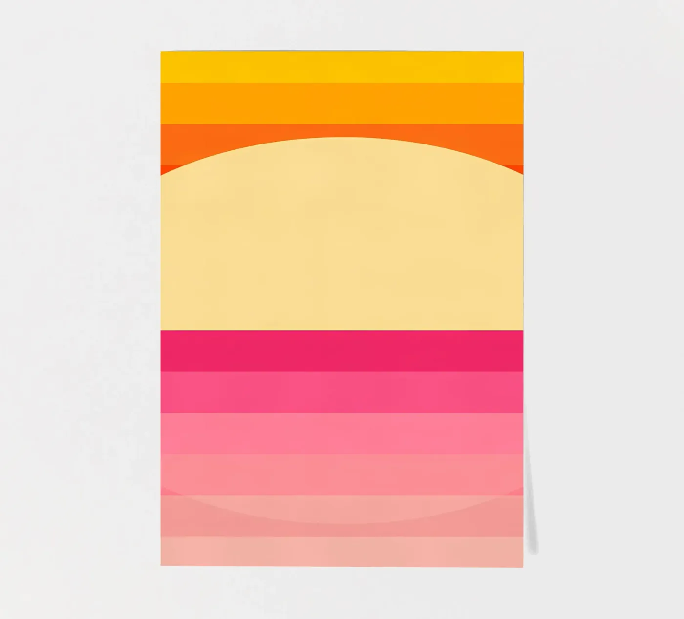 Zonsondergang 2 stickervel van James M Coyle
