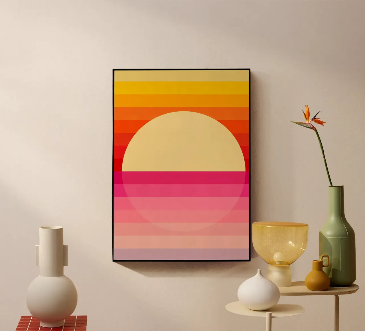 Tramonto 2 plexiglass da James M Coyle