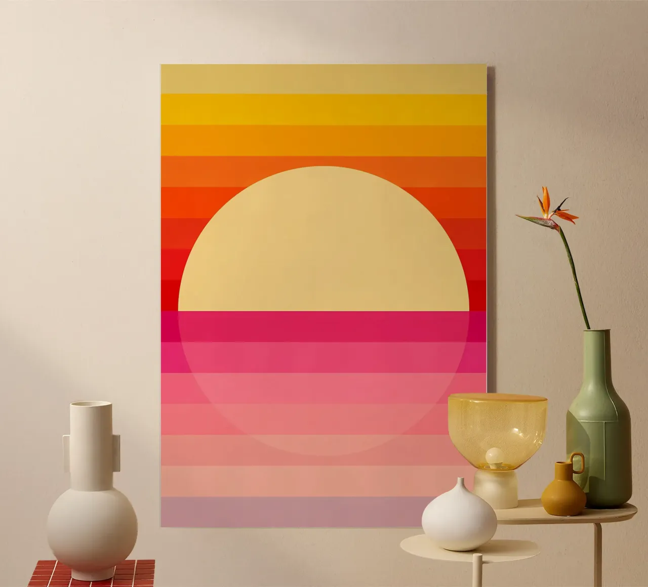 Tramonto 2 plexiglass da James M Coyle