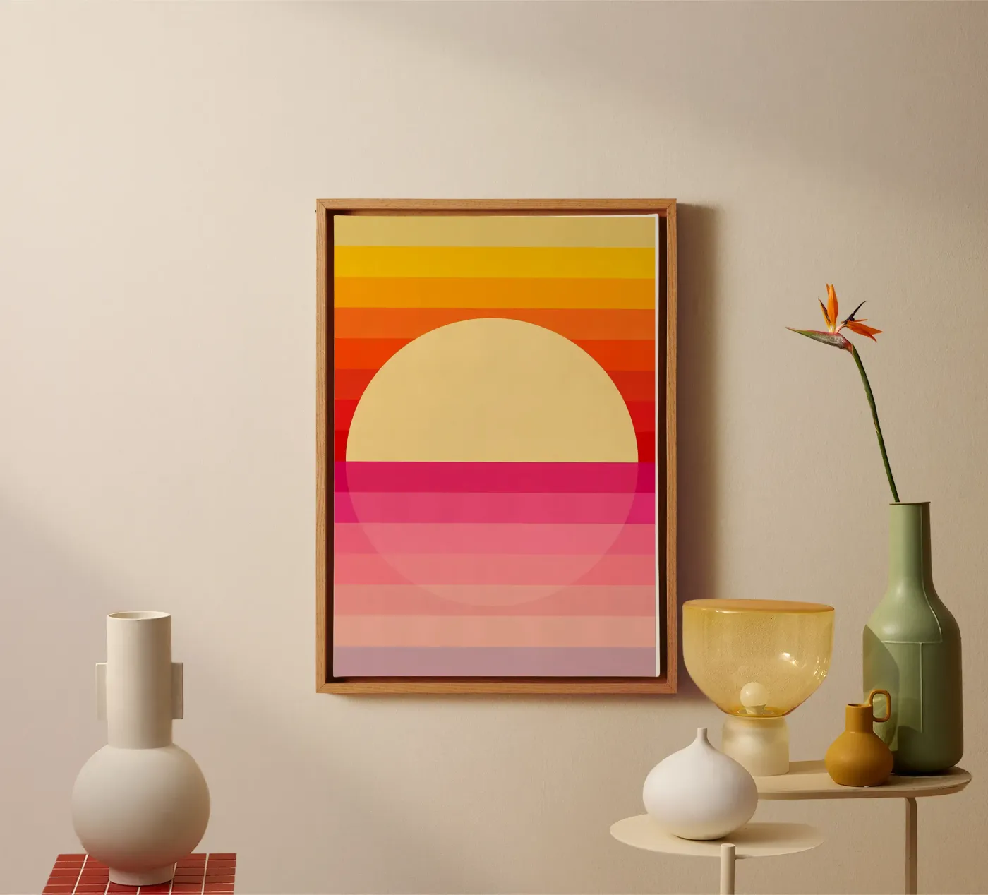 Sunset 2 canvas by James M Coyle