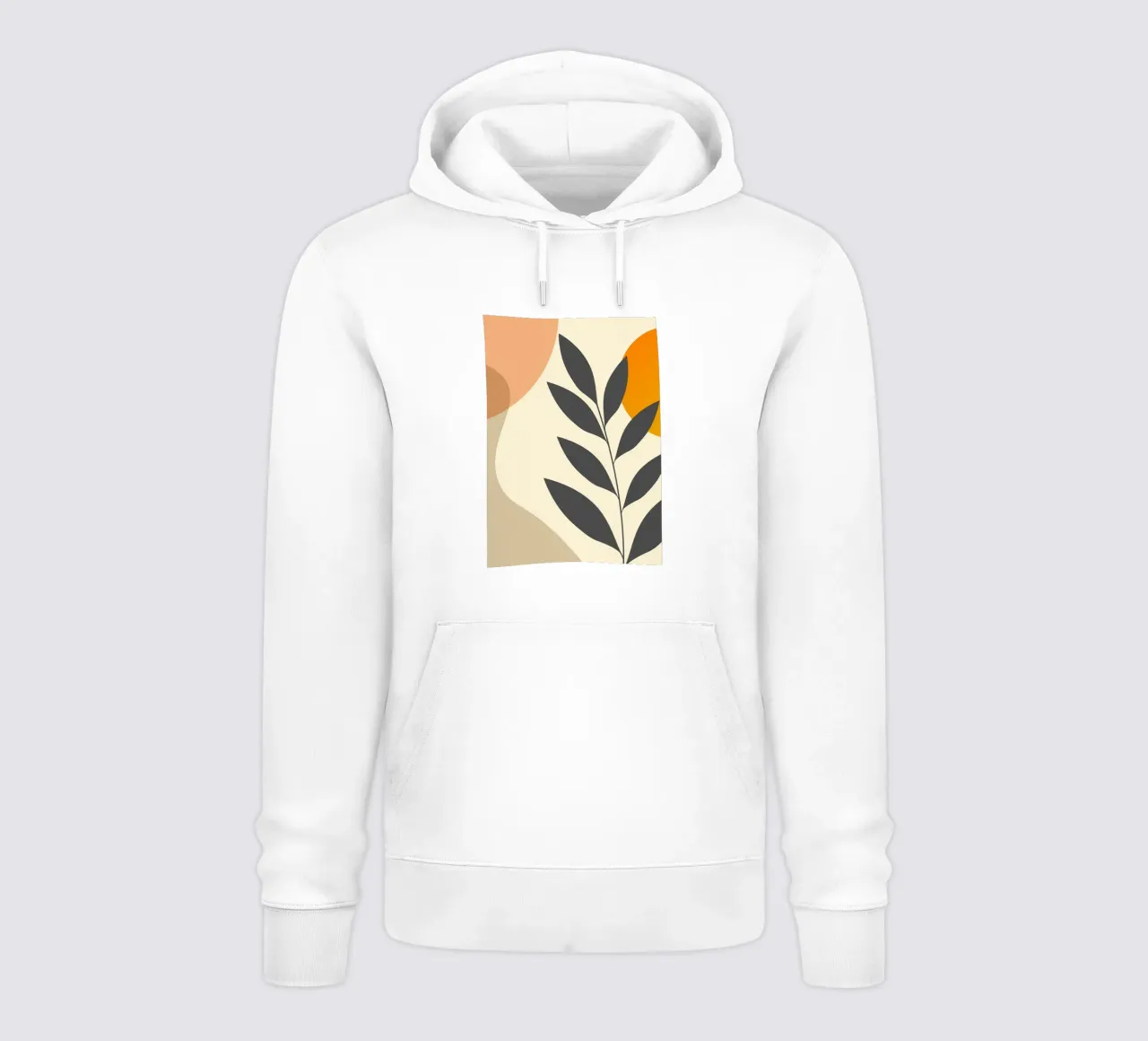 Sole con foglie tropicali felpa con cappuccio da Rebecca Clark Wyrick