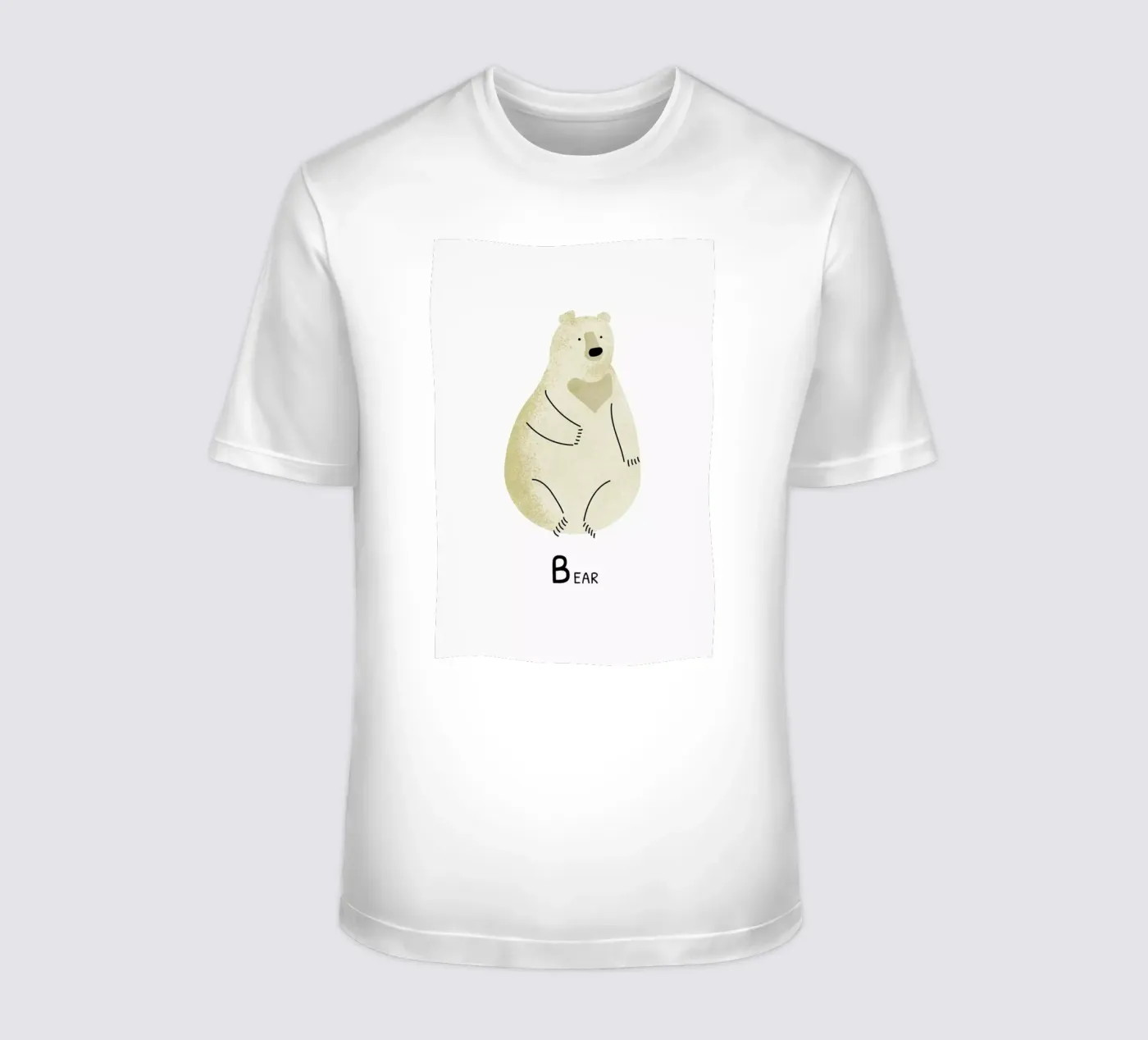Bear t-shirt da Little Flourishes
