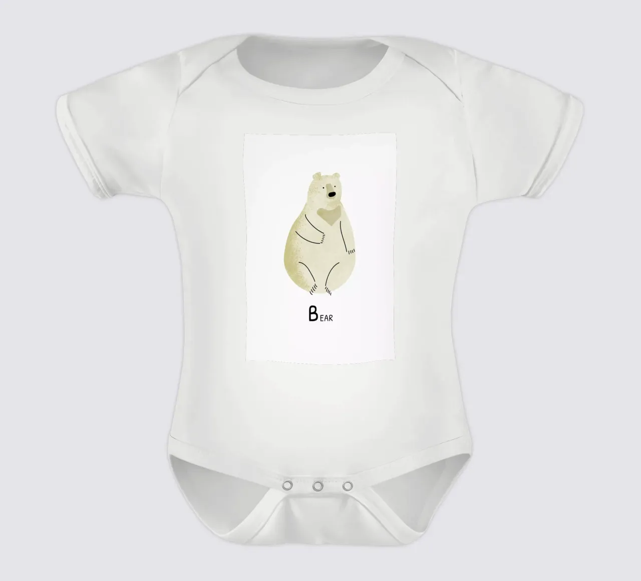 Bear body bébé de Little Flourishes