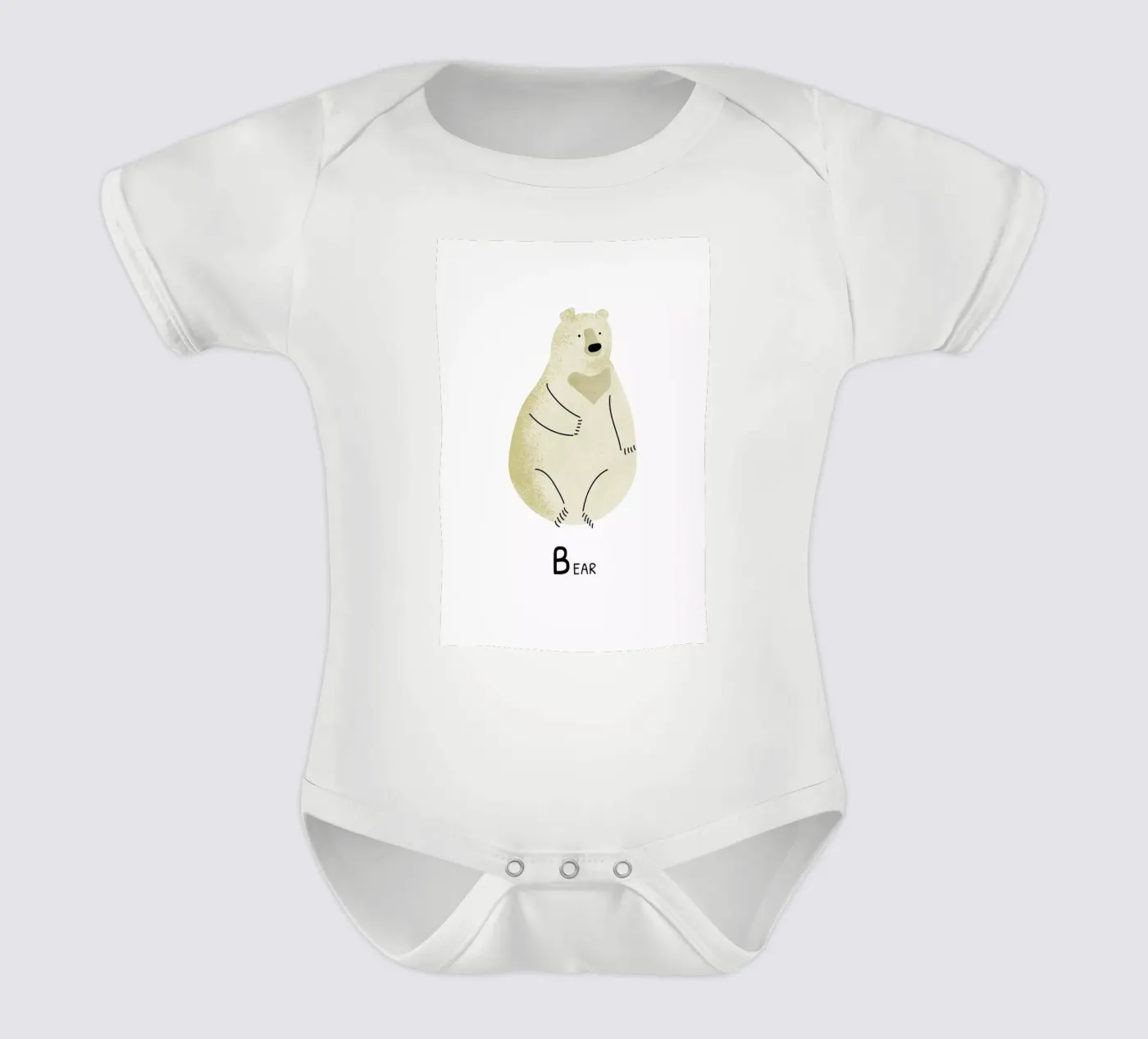 Bear body bébé de Little Flourishes