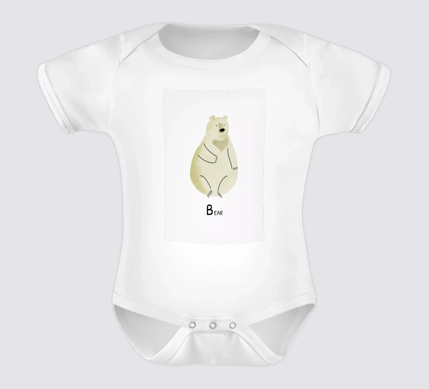 Bear body bébé de Little Flourishes