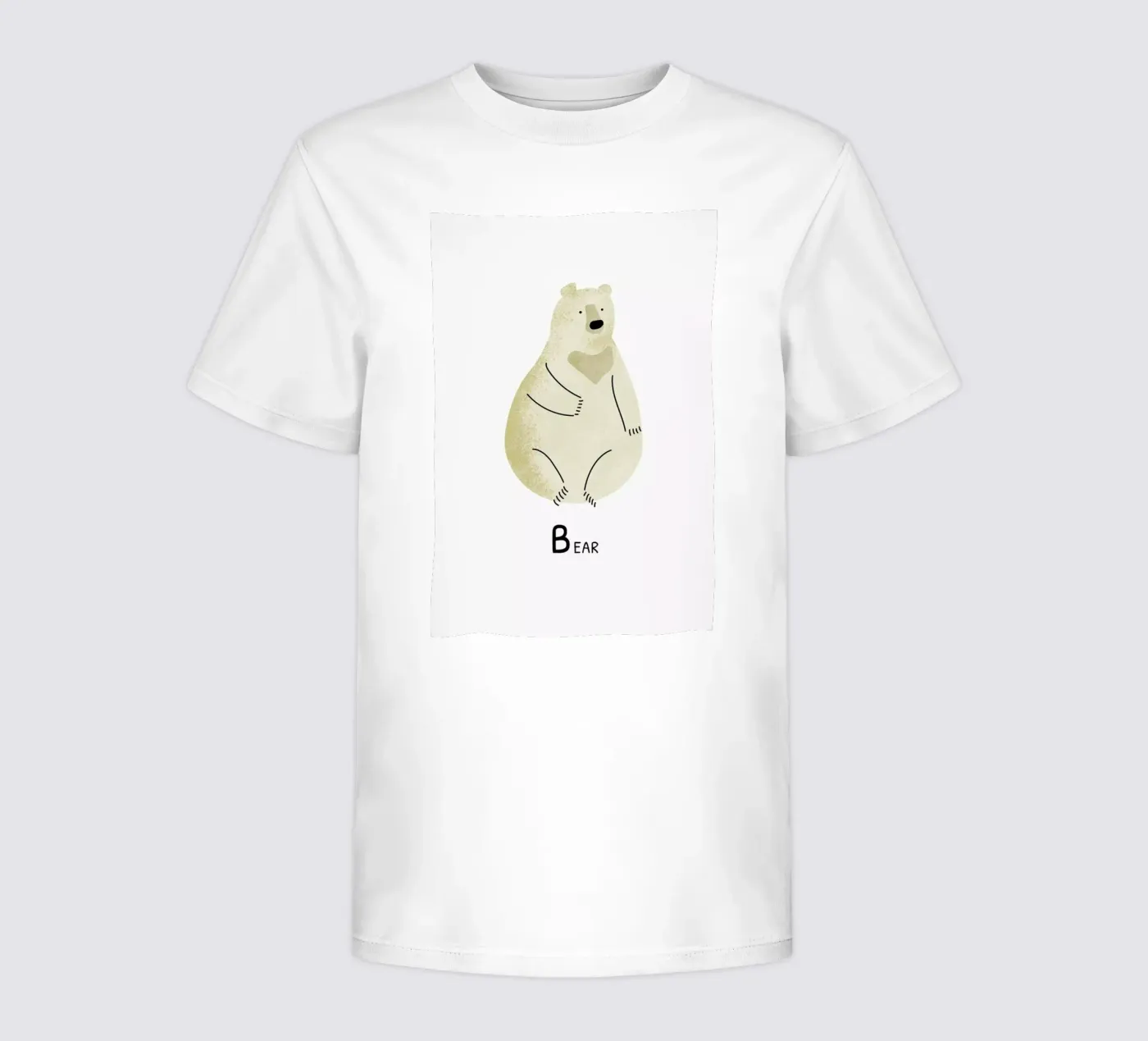 Bear kids t-shirt by Little Flourishes