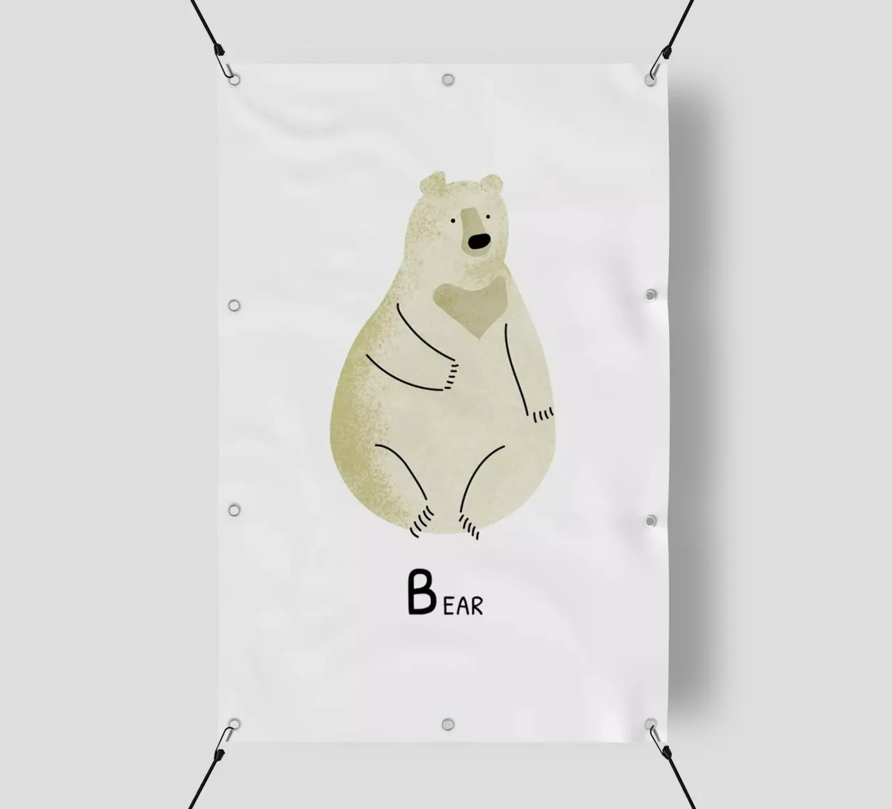 Bear telo in pvc da Little Flourishes