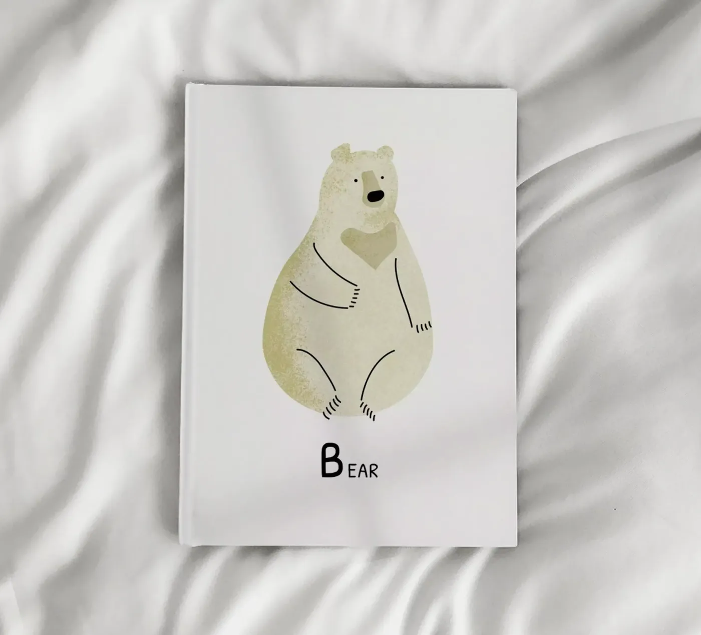Bear Notizbuch von Little Flourishes