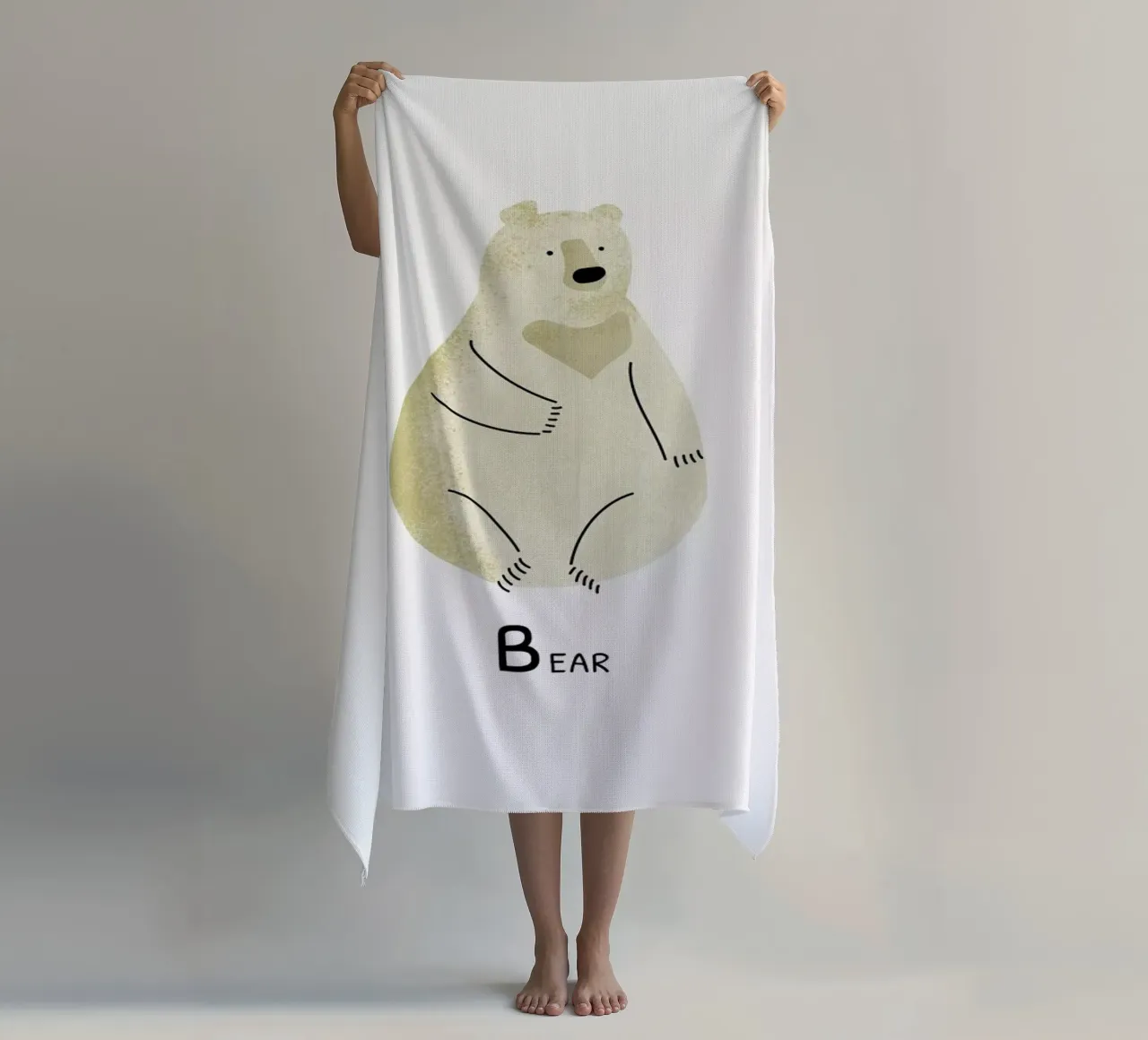 Bear telo mare da Little Flourishes