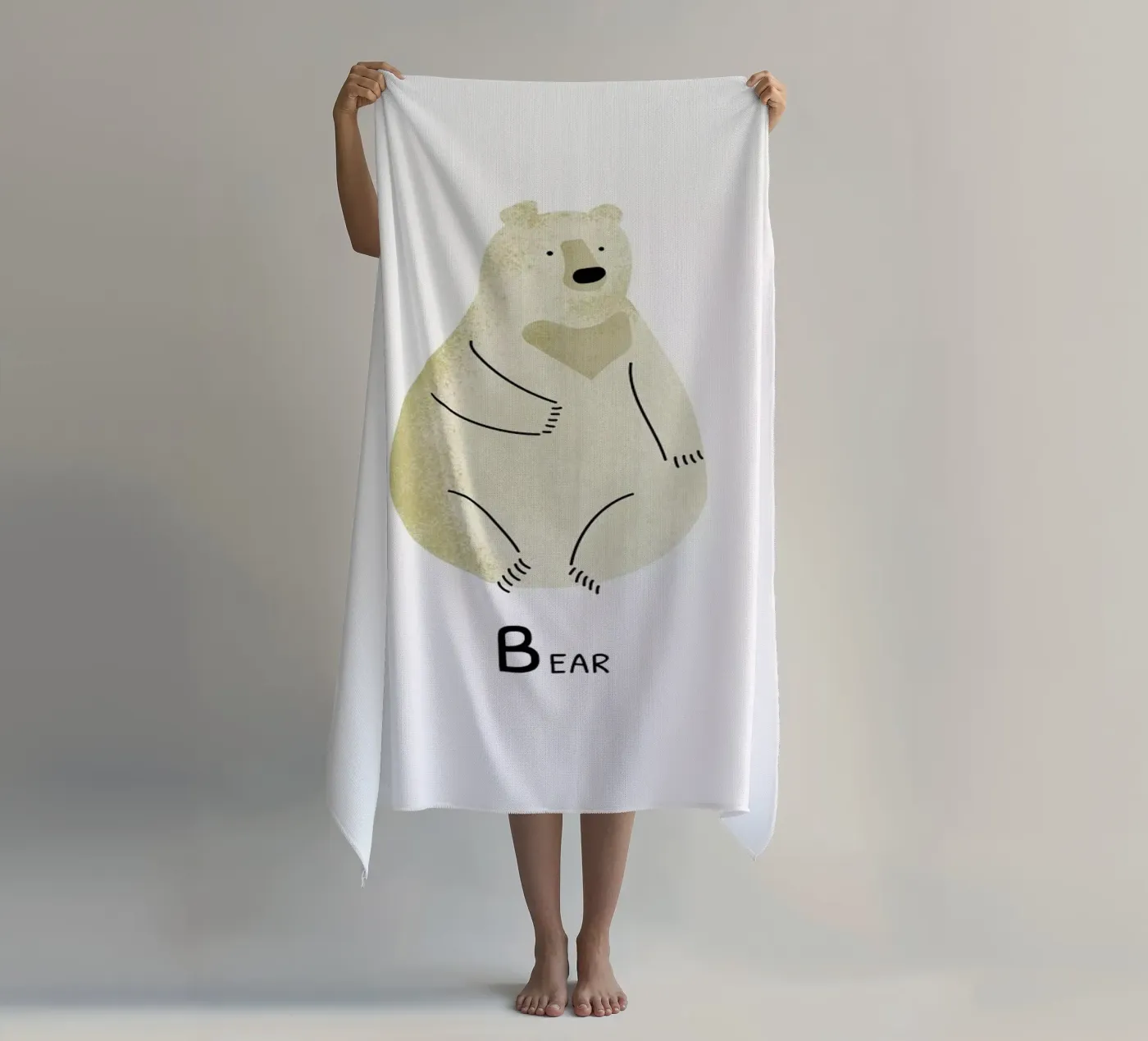 Bear telo mare da Little Flourishes