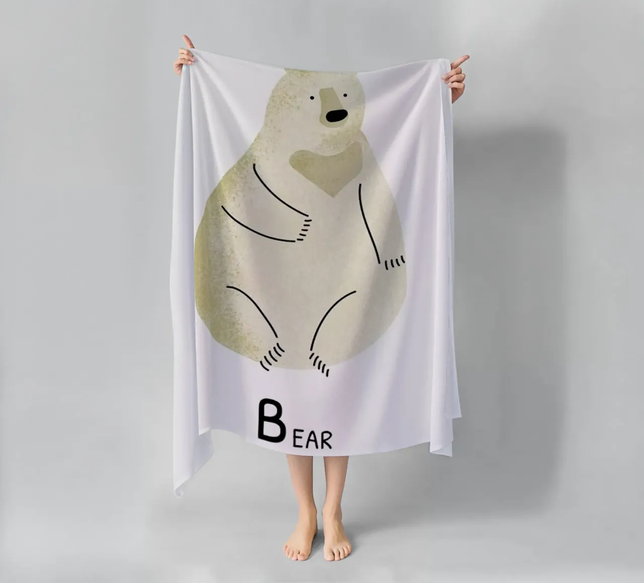 Bear telo mare da Little Flourishes