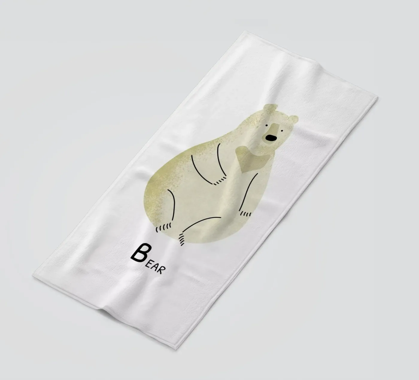 Bear telo mare da Little Flourishes