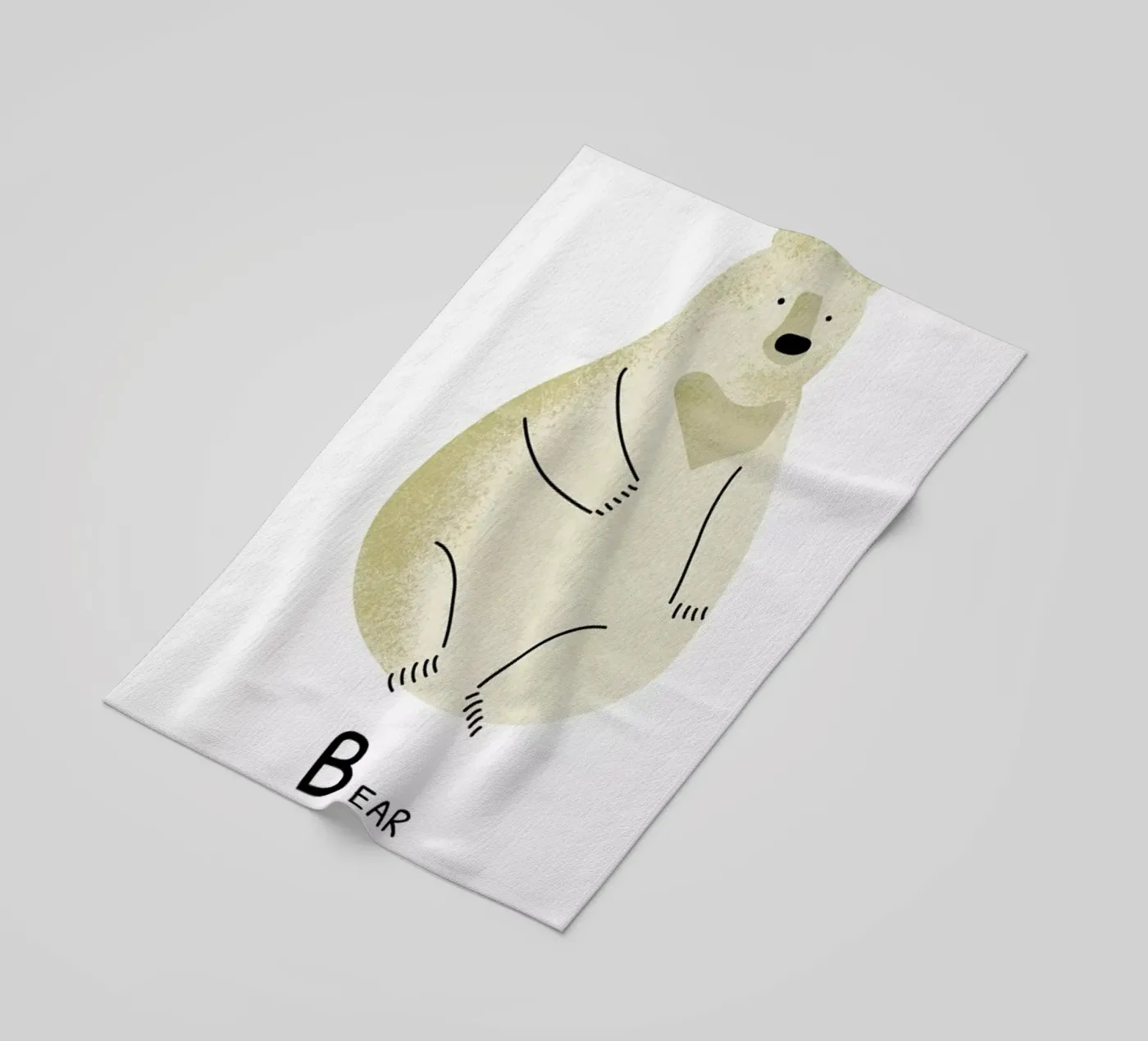 Bear telo mare da Little Flourishes