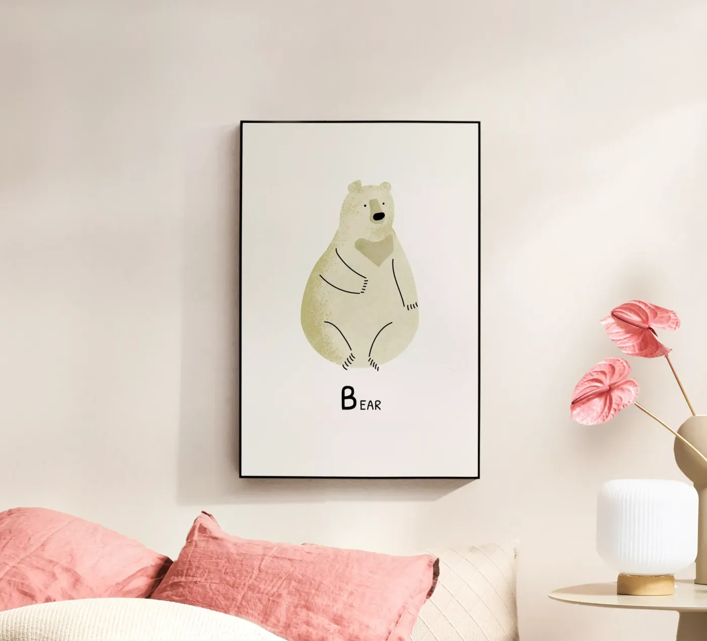 Bear plexiglas de Little Flourishes