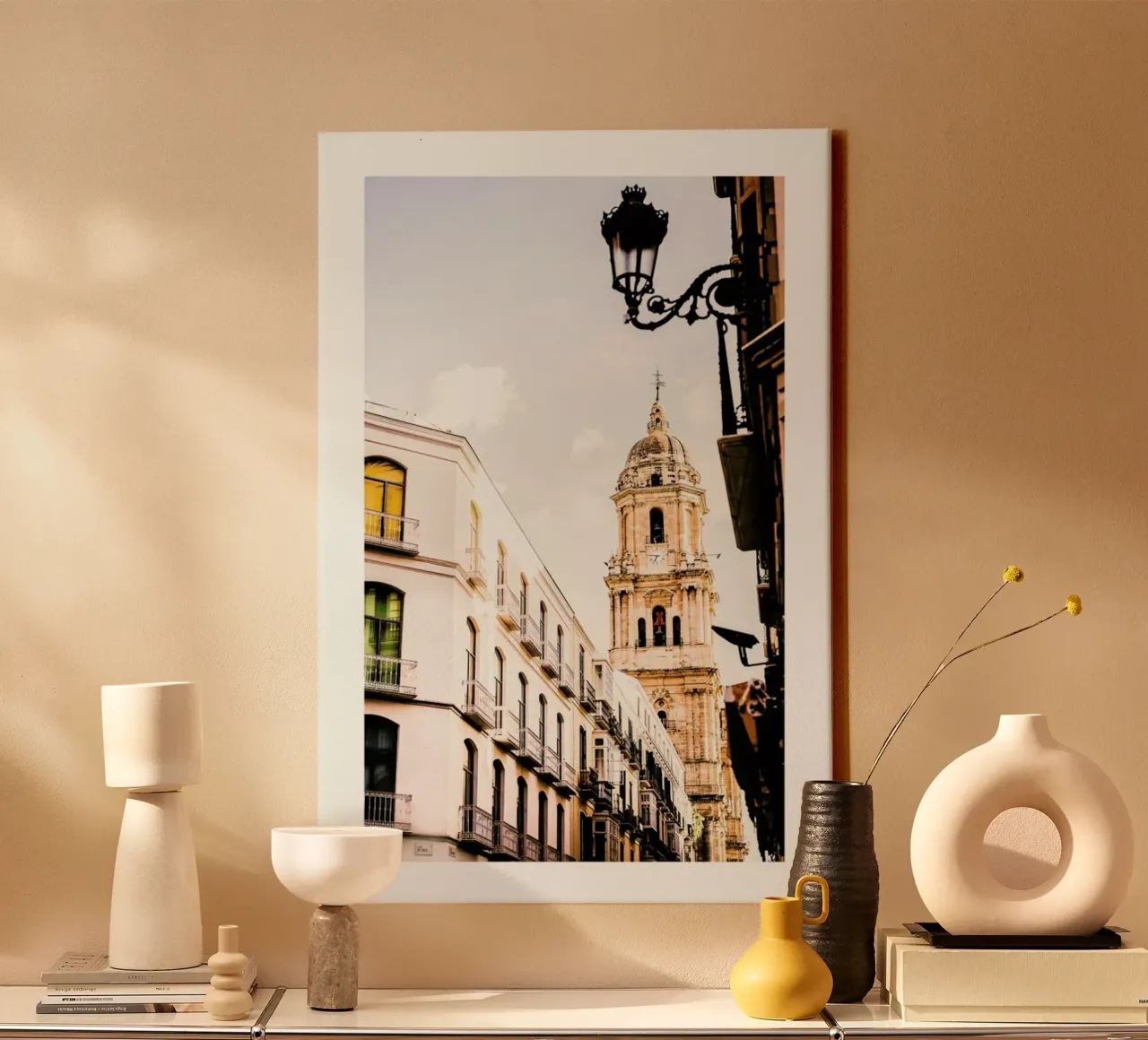 Malaga tela con Cornice a cassetta da METROPOLIS