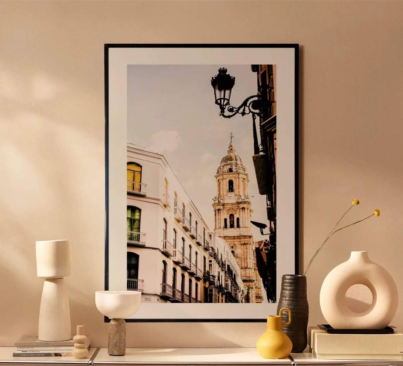 Malaga poster van METROPOLIS