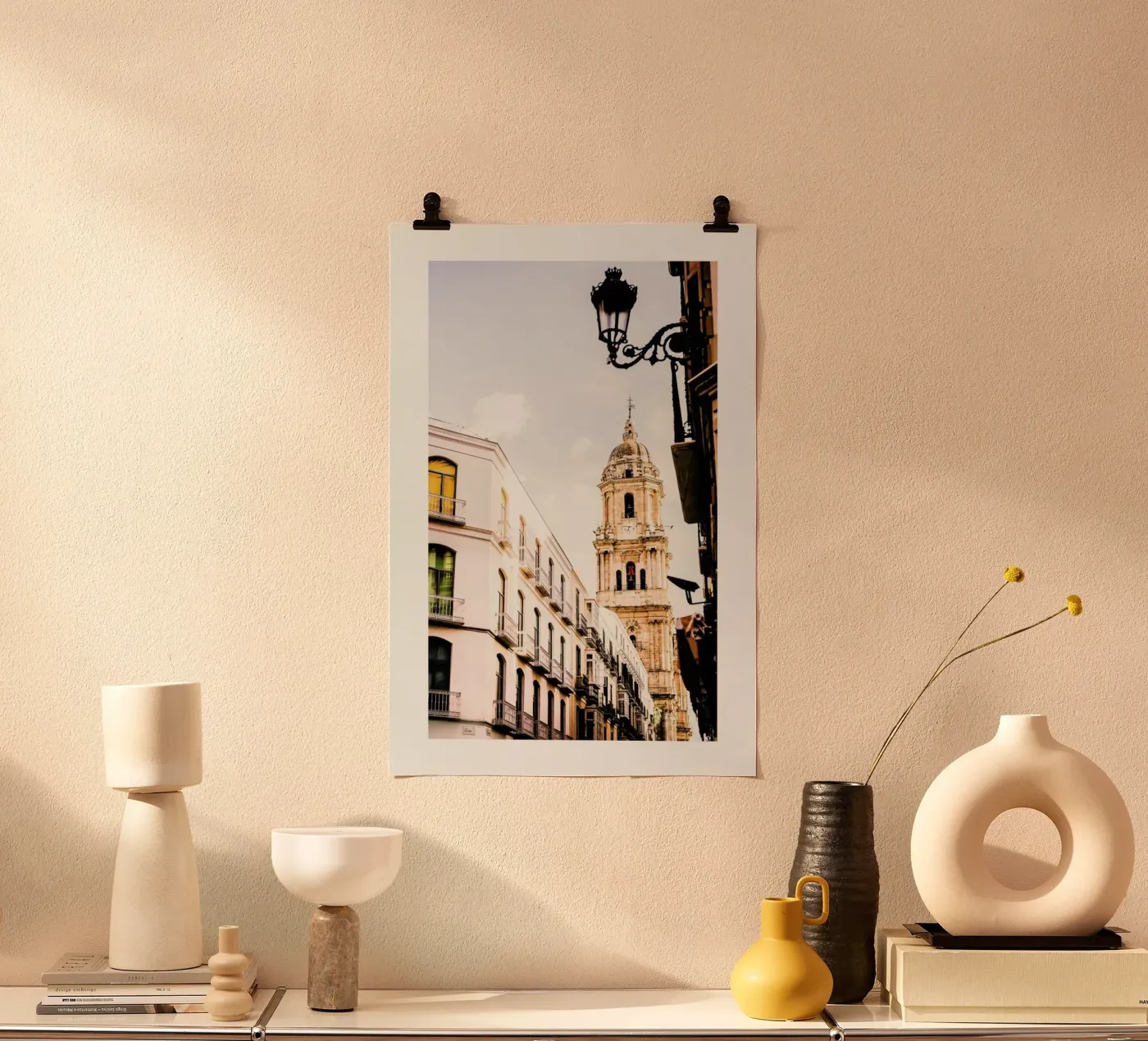 Malaga poster van METROPOLIS