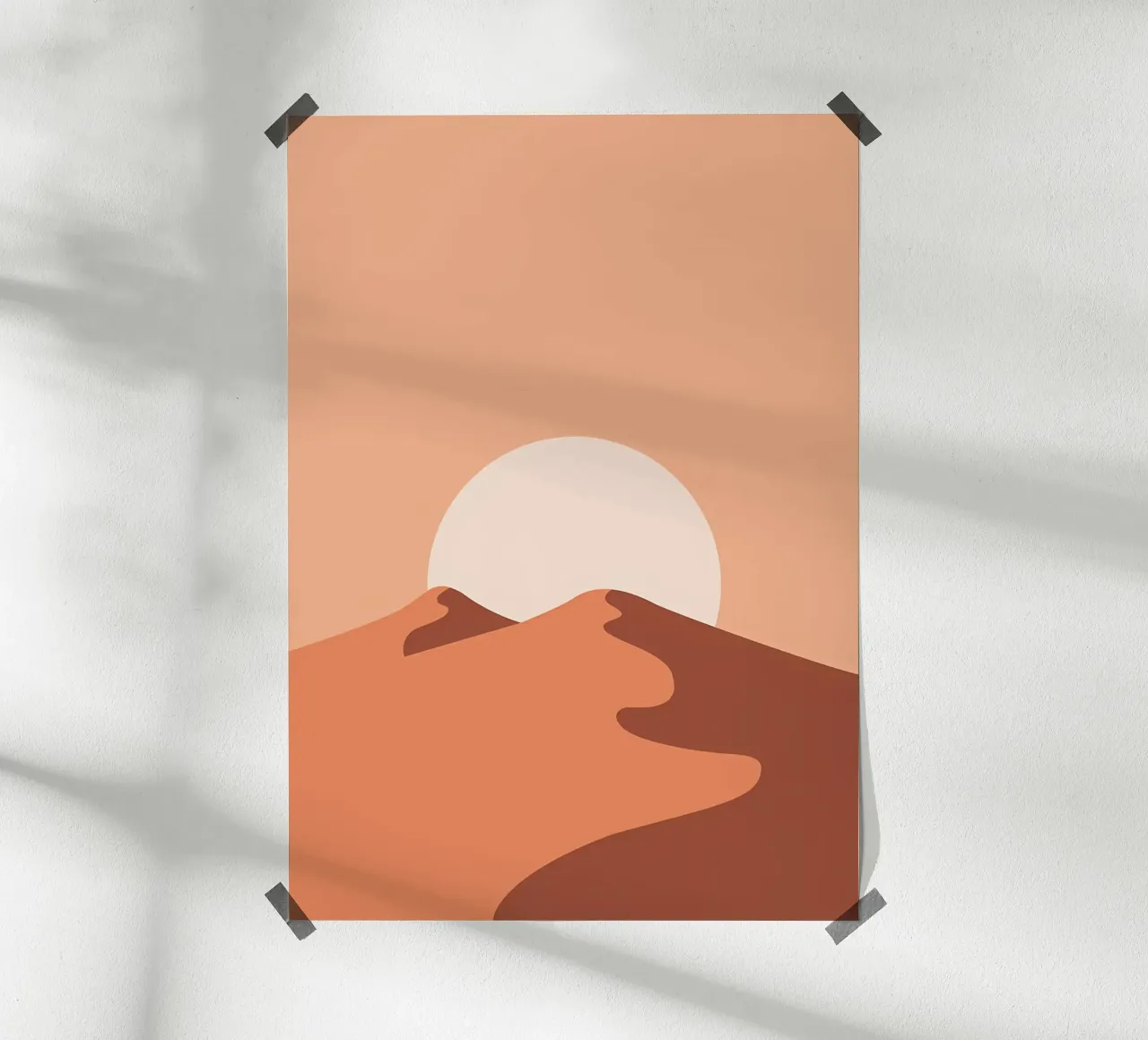 Deneme poster con telaio in alluminio da James M Coyle