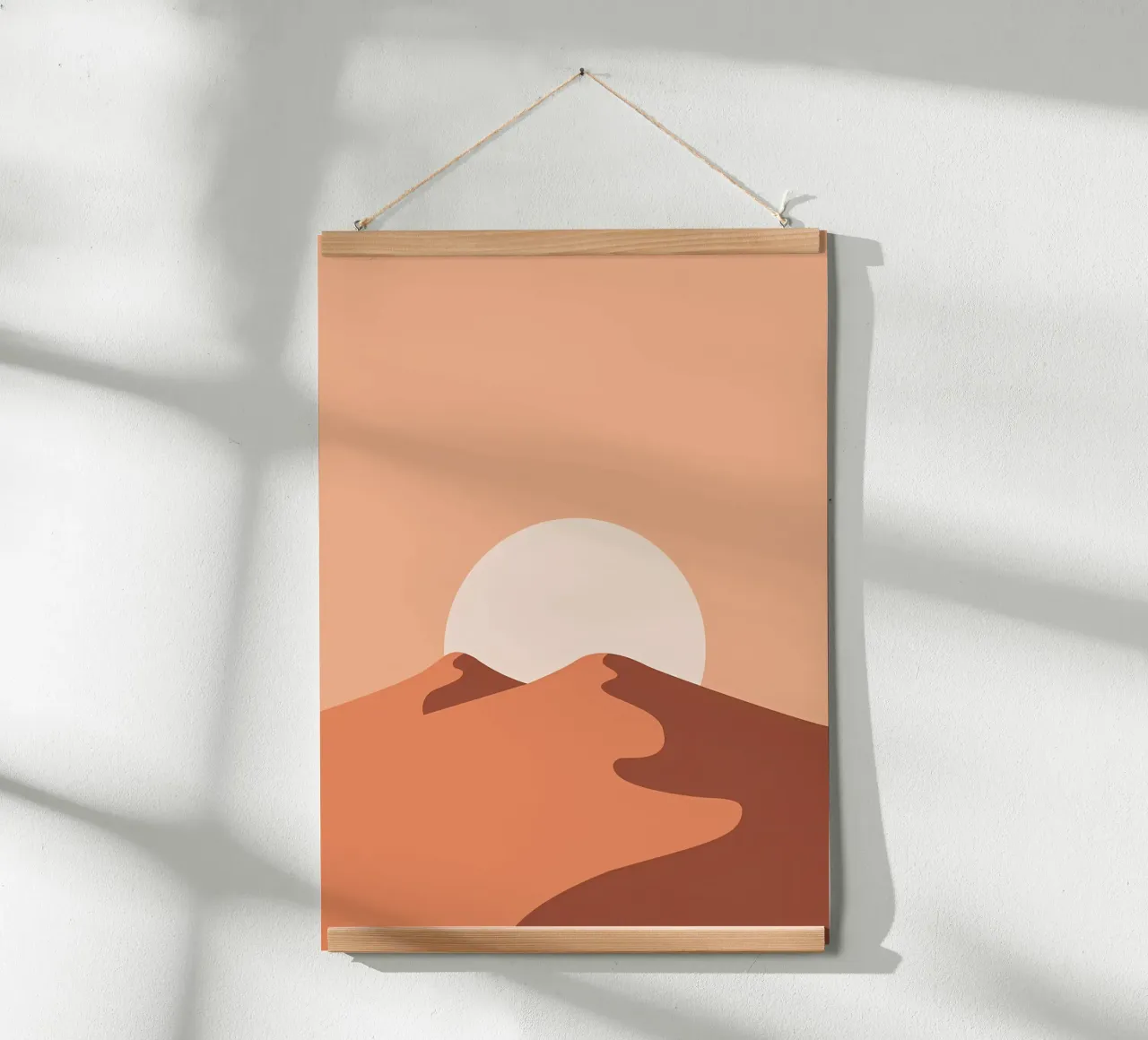 Deneme poster con telaio in alluminio da James M Coyle