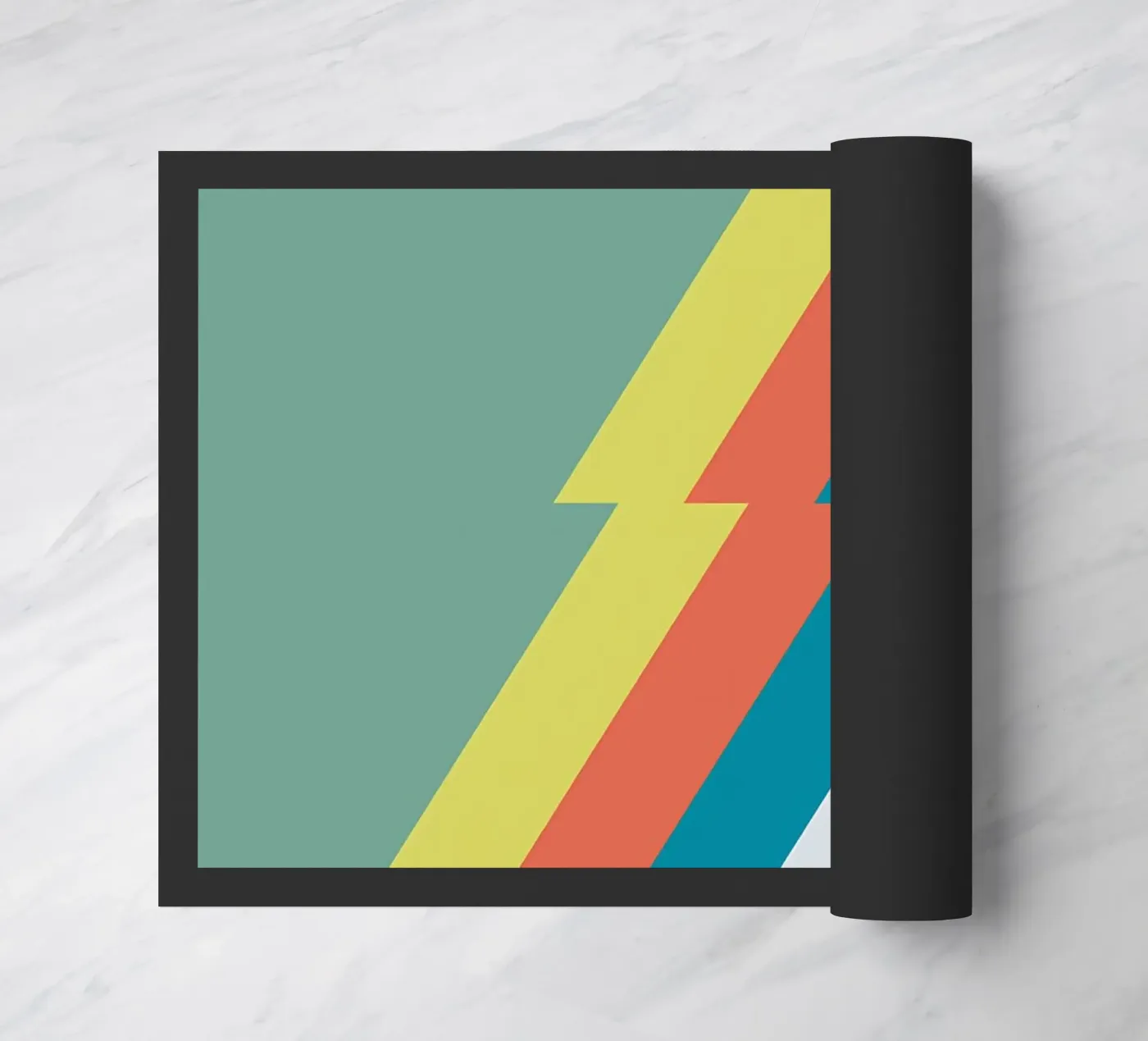 spring rock Fußmatte von James M Coyle