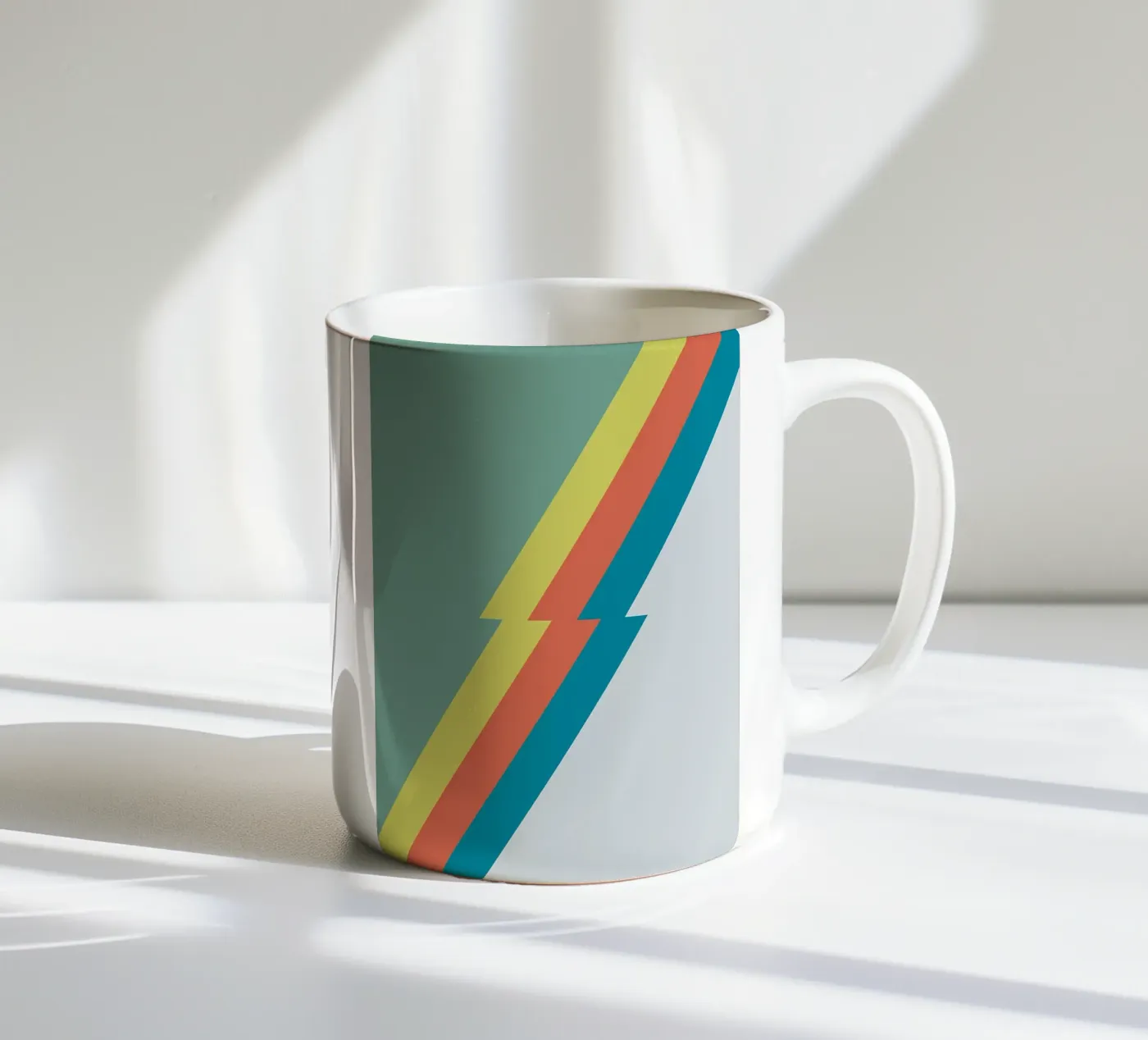 spring rock ceramic mug by James M Coyle