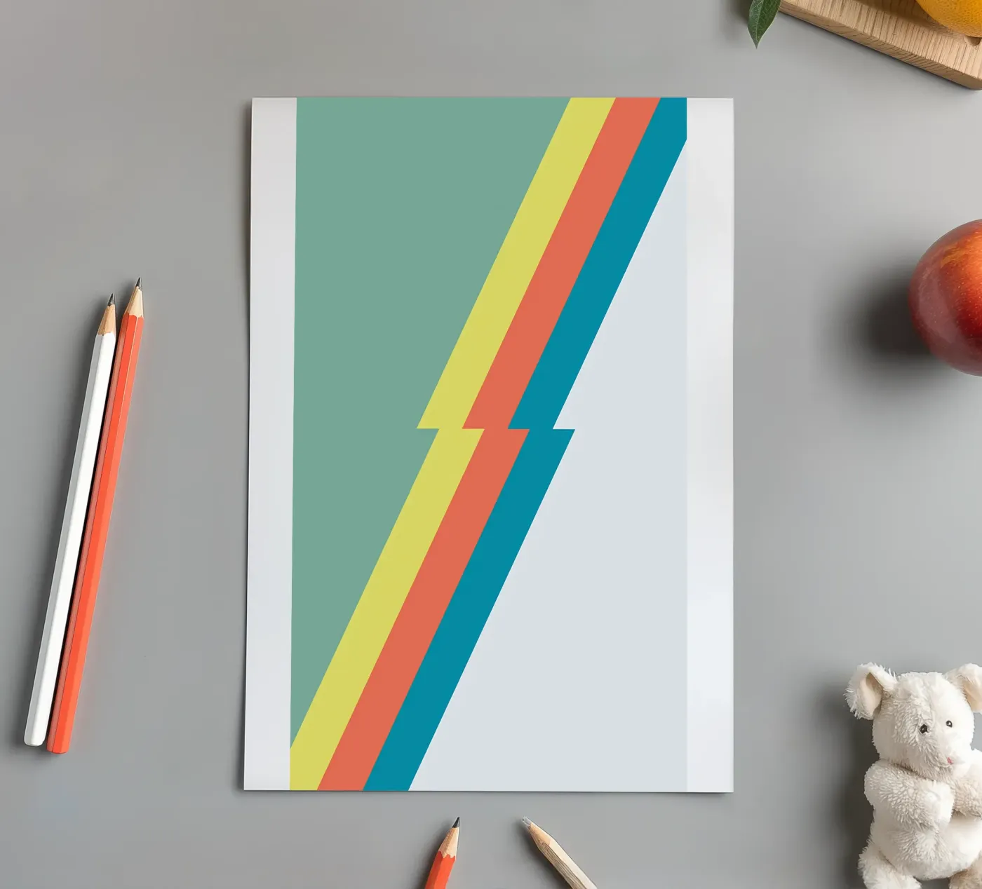 spring rock sticker sheet by James M Coyle